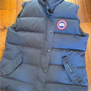 Canada Goose Black Puffer Vest